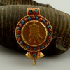 Fine Quality Tibetan Buddhist Gold Plated Silver Ghau Gau Prayer Box Pendant
