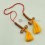 Vajra and Bell Sandalwood Mala Counter Set