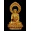 Fine Quality  19" Shakyamuni Buddha / Tomba Gold Gilded Face Hand Painted Copper Statue from Patan, Nepal