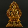 5" Medicine Buddha Statue on Throne