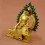 Good  Quality 7" Shakyamuni Buddha Gold Gilded with Face Painted Statue from Patan, Nepal