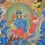 32.75"x23" Powerful Tantric Chakrasamvara Thangka Painting