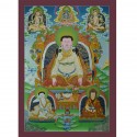 33"x23" " Guru Marpa  Lotsawa Thangka Painting