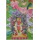 Rahula Protector 33"x23" Thangka Painting