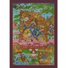 33" x 23" Palden Lhamo Thangka Painting