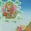 Dorje Drolo – The Wrathful Emanation of Guru Rinpoche 33" x 22.75" Thangka Painting