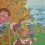 Dorje Drolo – The Wrathful Emanation of Guru Rinpoche 33" x 22.75" Thangka Painting