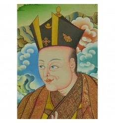 32.75" x 23" The 8th Gyalwa Karmapa Thangka Painting