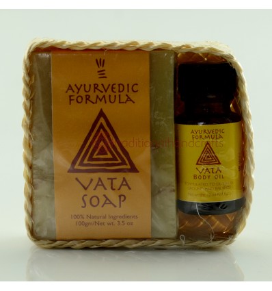 Vata Soap & Oil Gift Basket