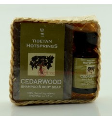  Cedarwood Soap & Oil Gift Basket