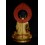 Fine Quality 19" Medicine Buddha Gold Gilded Face Painted Copper Statue Patan, Nepal 