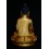 Fine Quality 19" Medicine Buddha Gold Gilded Face Painted Copper Statue Patan, Nepal 
