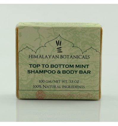 Top To Bottom Mint Shampoo and Body Bar