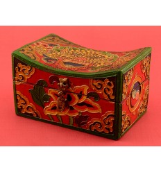 Tibetan Jewelry Wooden Box