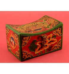 Tibetan Jewelry Wooden Box