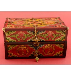 Tibetan Jewelry Wooden Box