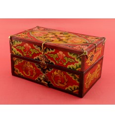 Tibetan Jewelry Wooden Box