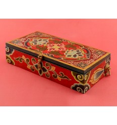 Tibetan Jewelry Wooden Box