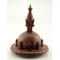 4.75” Wooden Stupa