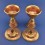 FINE QUALITY HAND CARVINGS 5.25" TIBETAN BUDDHISM COPPER ALLOY BRASS RINGS BUTTER LAMP SET FROM PATAN, NEPAL