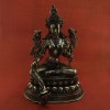 Fine Quality 15.5" Green Tara / Dolma Oxidized Copper Alloy Statue Patan, Nepal