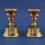 Fine Hand Carvings 4" Tibetan Buddhism Copper Alloy Brass Rings Butter Lamp Set