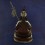 Fine Quality 16.75" Guru Rinpoche Hand Carved  Statue Patan Nepal 