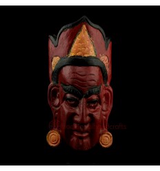 11” Saman Wooden Mask 