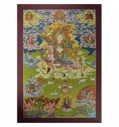 33” x 23” Achi Chokyi Dorlma Thangka Painting