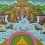 33” x 23.5” Tsongkhapa Thangka Painting