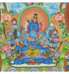 32.5” x 23” Guhyasamaj Thangka Painting