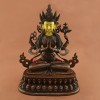 Fine Quality 15.25" Chenrezig Avalokiteshvara Copper Alloy with face painted Statue