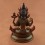 Fine Quality 15.25" Chenrezig Avalokiteshvara Copper Alloy with face painted Statue