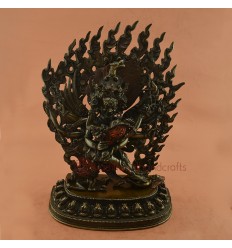 Fine Quality 14.5” hayagriva-Statue From Patan, Nepal.