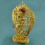 Fine Quality 15.75" Kurukulla / Dakini Gold Gilded Copper Statue Frm Patan Nepal