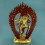Fine Quality 15.75" Kurukulla / Dakini Gold Gilded Copper Statue Frm Patan Nepal