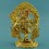 Finely Quality Hand Carved Gold Gilded 8.25" Kurukulla Dakini Statue Patan Nepal