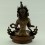 Fine Hand Carved 8.75" Vajrasattva Drojesempa Oxidized Copper Statue Patan Nepal