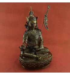 Fine Quality 13.5" Guru Padmasambhava (Rinpoche)  Tibetan Buddhist Statues Patan