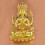 Hand Carved Gold Gilded Face Painted 24.5" Chenrezig Copper Statue Patan, Nepal