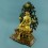 Fine Quality 14" Shakyamuni Buddha Fully Gold Gilded with Beautiful Frame Statue Patan, Nepal