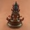 Fine Quality 13.75" Aparmita / Amitayus Oxidized Copper Alloy Statue Patan Nepal