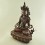 Fine Quality 14.25" Aparmita / Amitayus Oxidized Copper Alloy Statue Patan Nepal