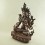 Fine Quality 15" White Tara / Dolkar Oxidized Copper Alloy Statue Patan, Nepal