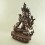 Fine Quality 15" White Tara / Dolkar Oxidized Copper Alloy Statue Patan, Nepal