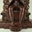 Finely Hand Carved 26" Maitreya Buddha Oxidized Copper Alloy Statue Patan, Nepal