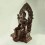 Finely Hand Carved 26" Maitreya Buddha Oxidized Copper Alloy Statue Patan, Nepal