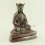 Fine Quality 8" Guru Gampopa Oxidized Copper Alloy Statue Patan Nepal