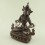 Fine Hand Carved 9.75" Vajrasattva Drojesempa Oxidized Copper Statue Patan Nepal