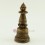 Oxidized Copper Alloy  4.5" Stupa or Chaitya or Chorten frm Patan Nepal